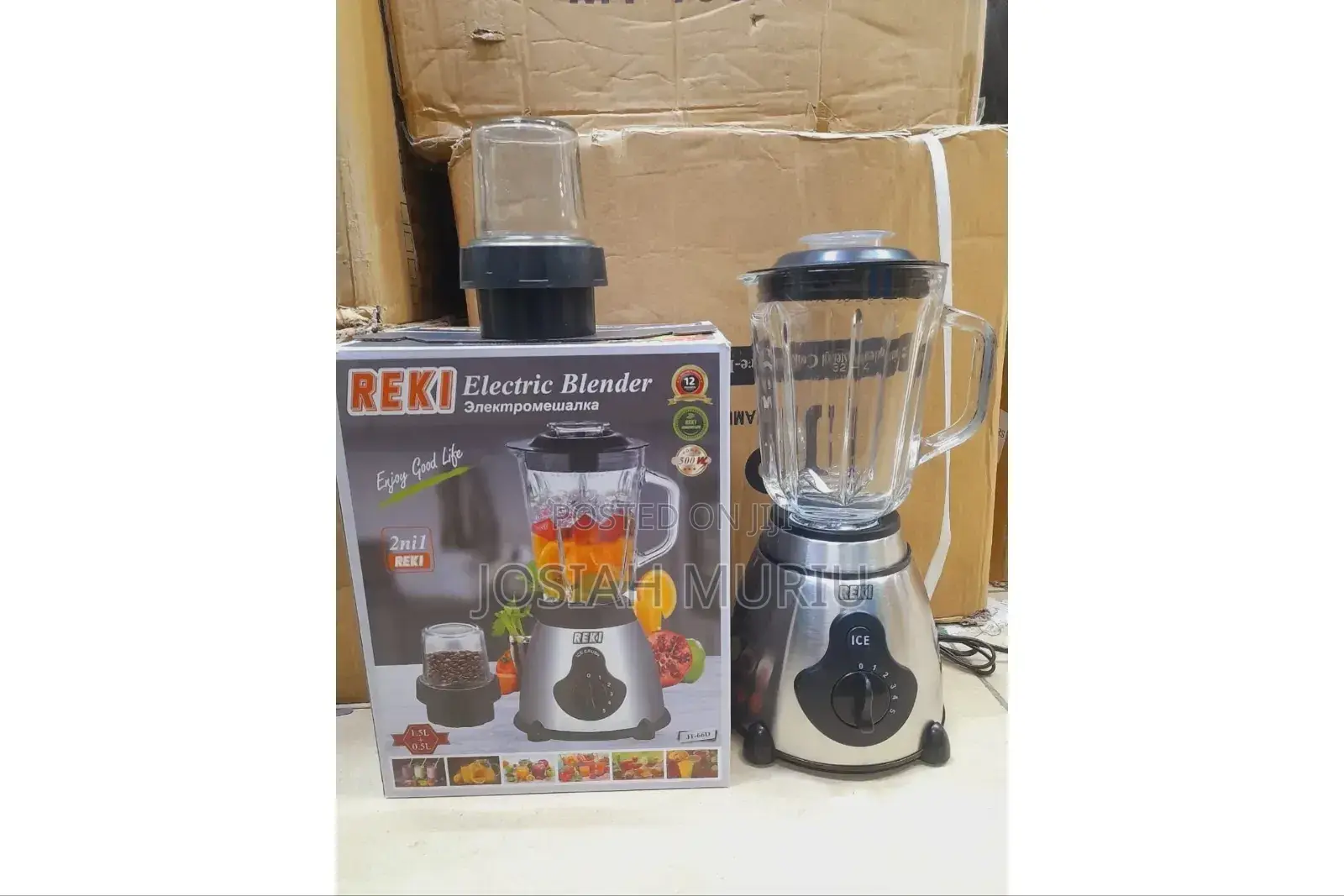 Reki 2in1 Blender Glass Jug