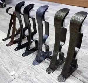 Jua Kali Curtain Rod Brackets Brackets Environmental Friendly Approved