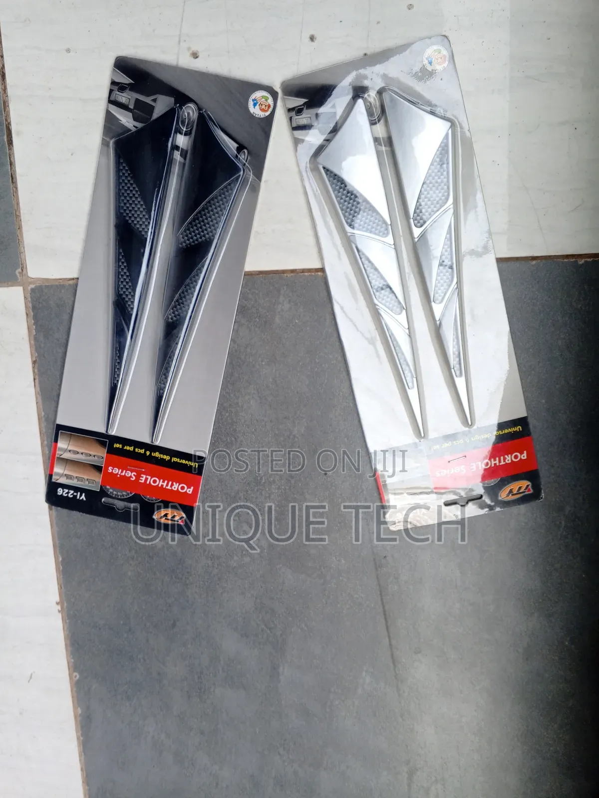 Car Side Fender Vent Decor – 2pcs Sport Look