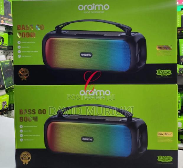 Oraimo Boom Obs-75d Bass Go Boom Speaker Now Available