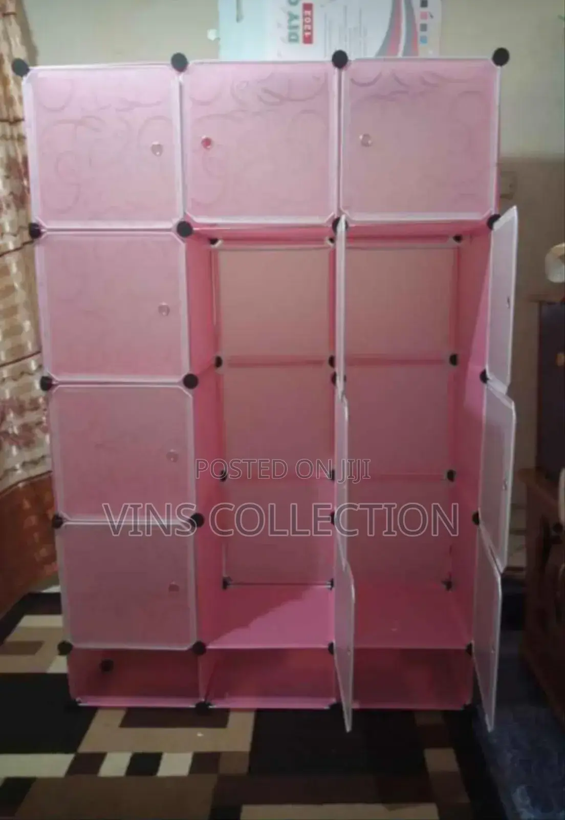 3column Plastic Wardrobes