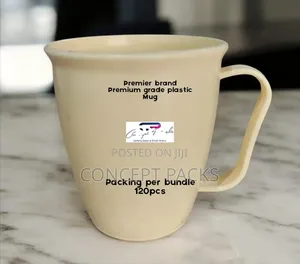 120pcs - Premier High Grade Plastic Mug