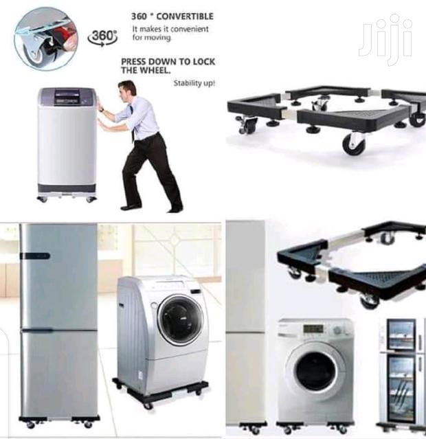 138kg 80*80cm Movable Fridge/Washing Machine Stand