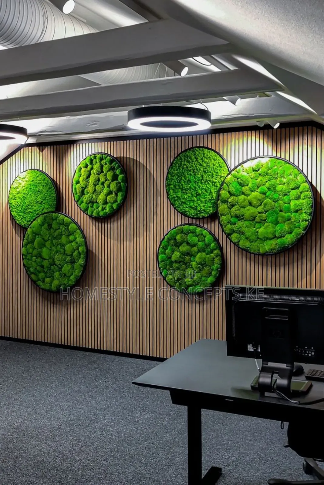 Moss Artificial Flowers Grass Backdrops Turfgrass Panels