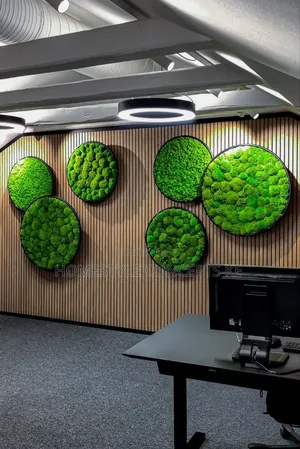 Moss Artificial Flowers Grass Backdrops Turfgrass Panels