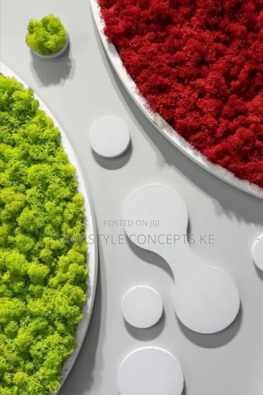 Moss Artificial Flowers Grass Backdrops Turfgrass Panels