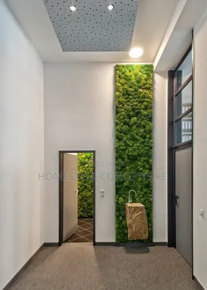 Modern Wall Decorative Backdrops Artificial Flowers Grass Turfgrass