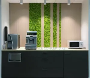 Modern Wall Decorative Backdrops Artificial Flowers Grass Turfgrass