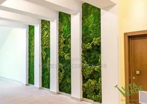 Artificial Wall Flowers Grass Backdrops Turfgrass Carpet Moss Wall