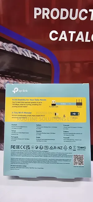 Tp-Link Wireless Usb Adaptor Tl-Wn725n