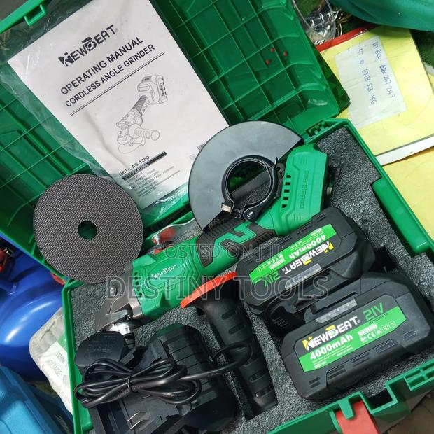New Beat Cordless Angle Grinder