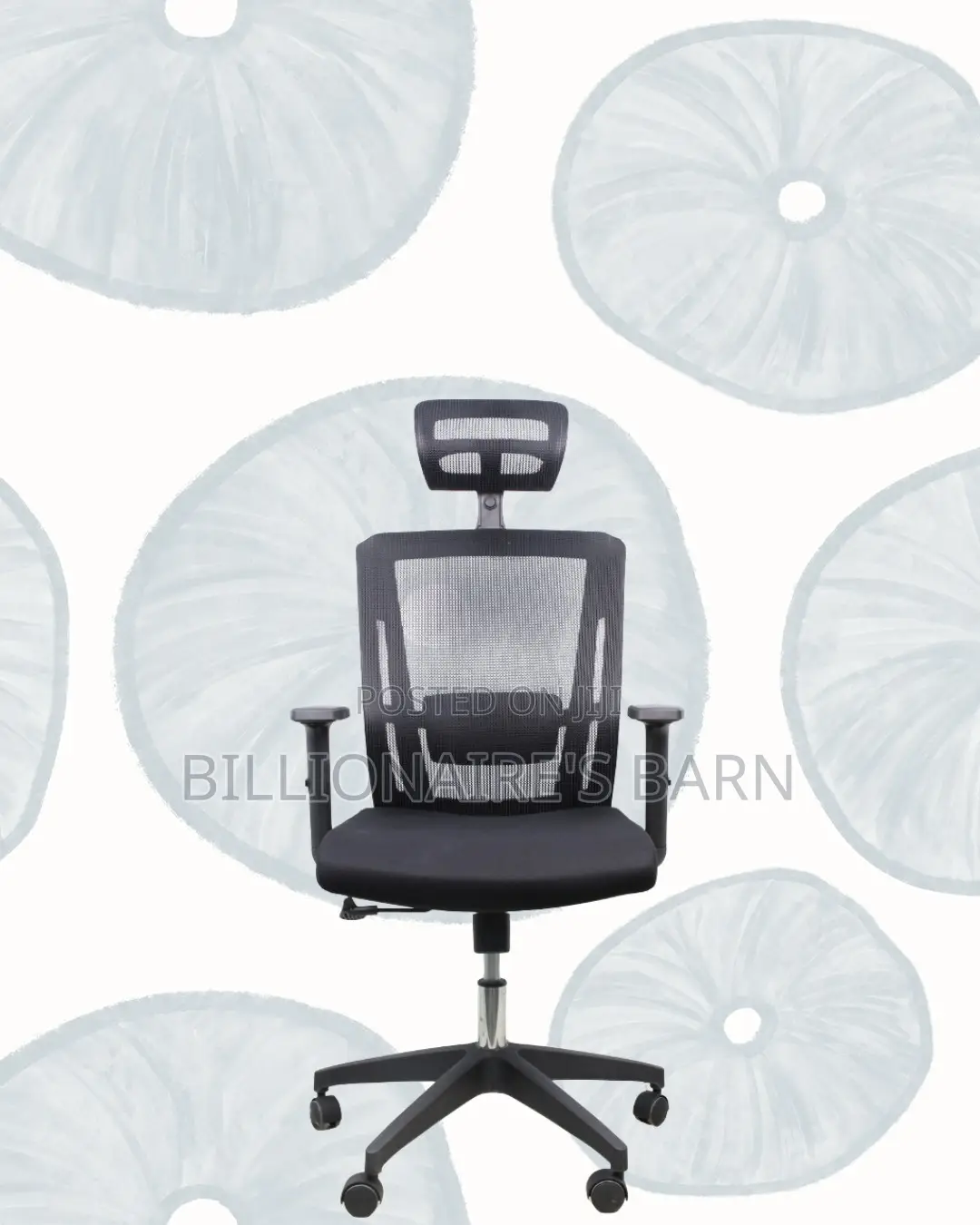 Adjustable Mesh Seat With Headrest | Perfect for Home Office
