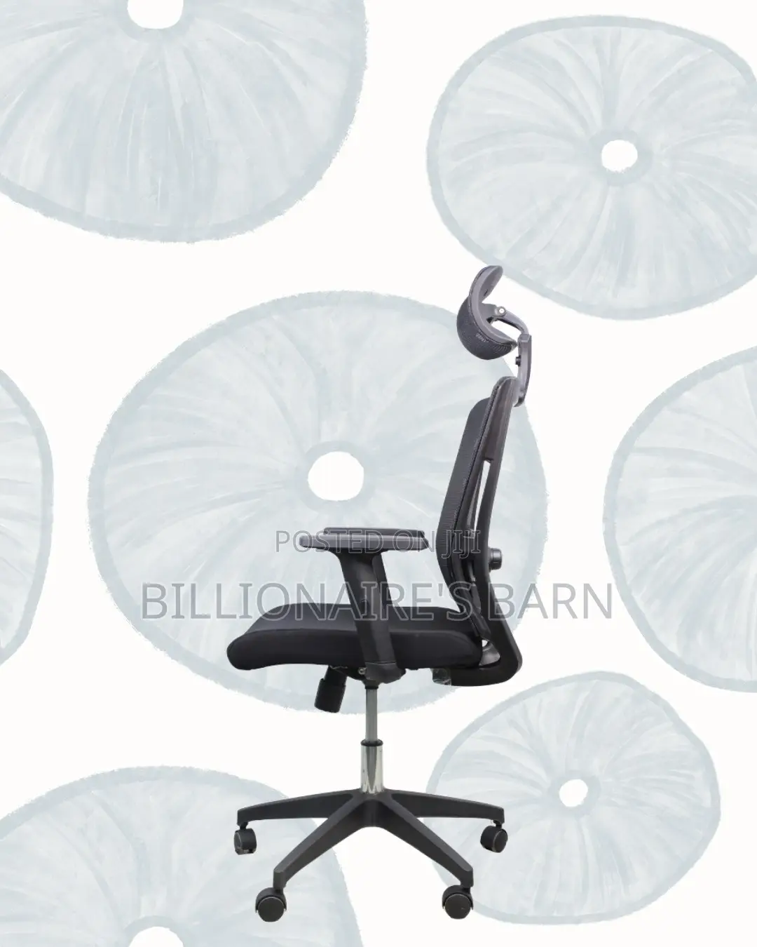 Adjustable Mesh Seat With Headrest | Perfect for Home Office