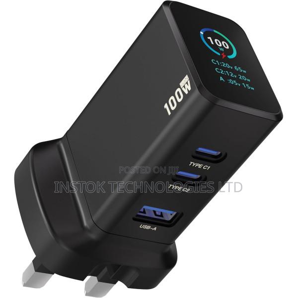 Powerology Ganex 100w Multi-Port Adapter