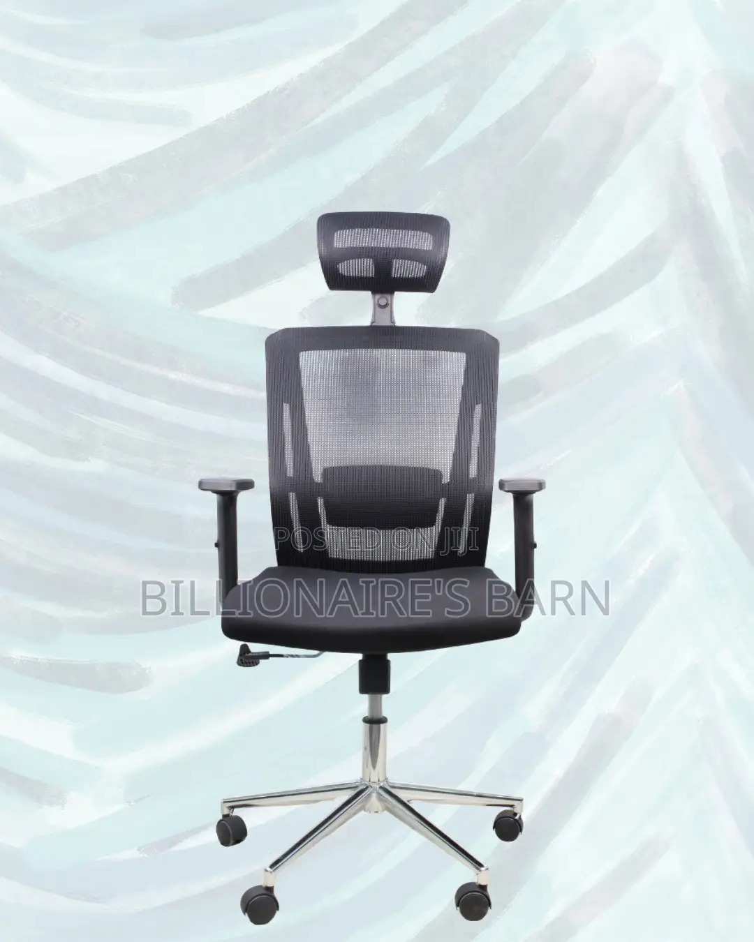 Office Mesh Chair With Lumbar Support | Comfort Meets Style