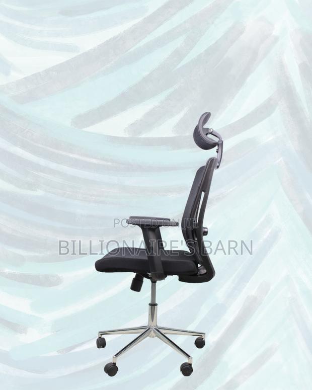 Office Mesh Chair With Lumbar Support | Comfort Meets Style - thumbnail 2
