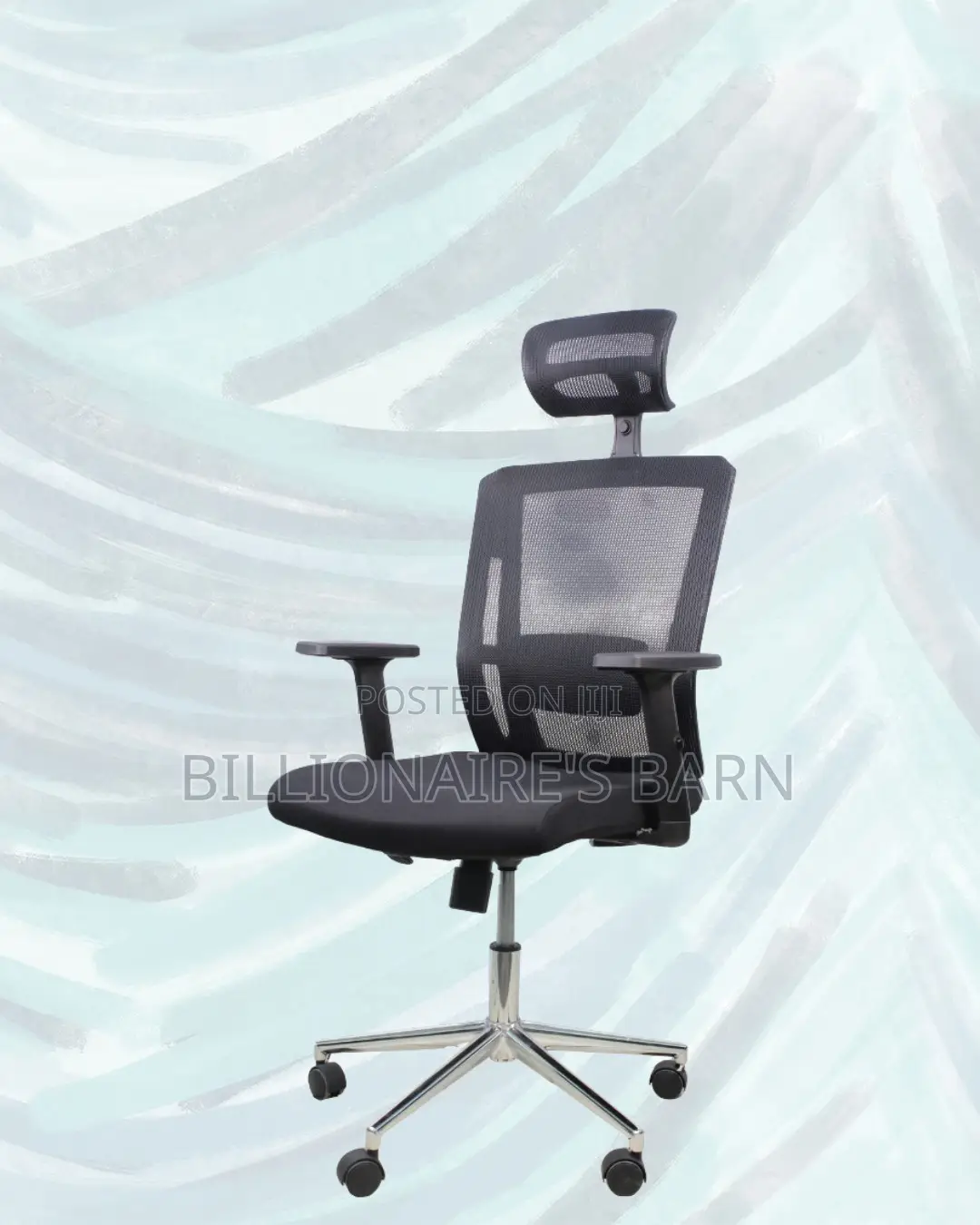 Office Mesh Chair With Lumbar Support | Comfort Meets Style