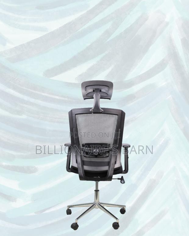 Office Mesh Chair With Lumbar Support | Comfort Meets Style - thumbnail 4