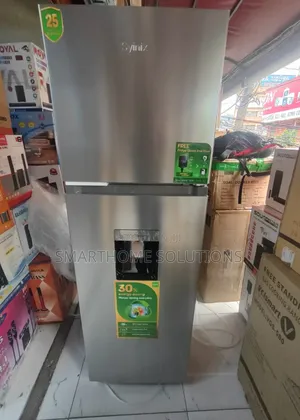 Syinix 257 Litres Fridge – Double Door + Water Dispenser