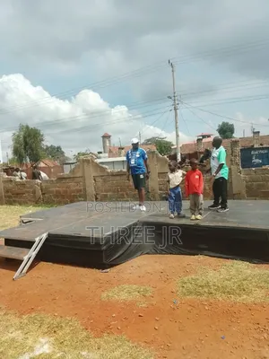 Quality Nice Stage Set Ups for Outdoor Functions for Hire