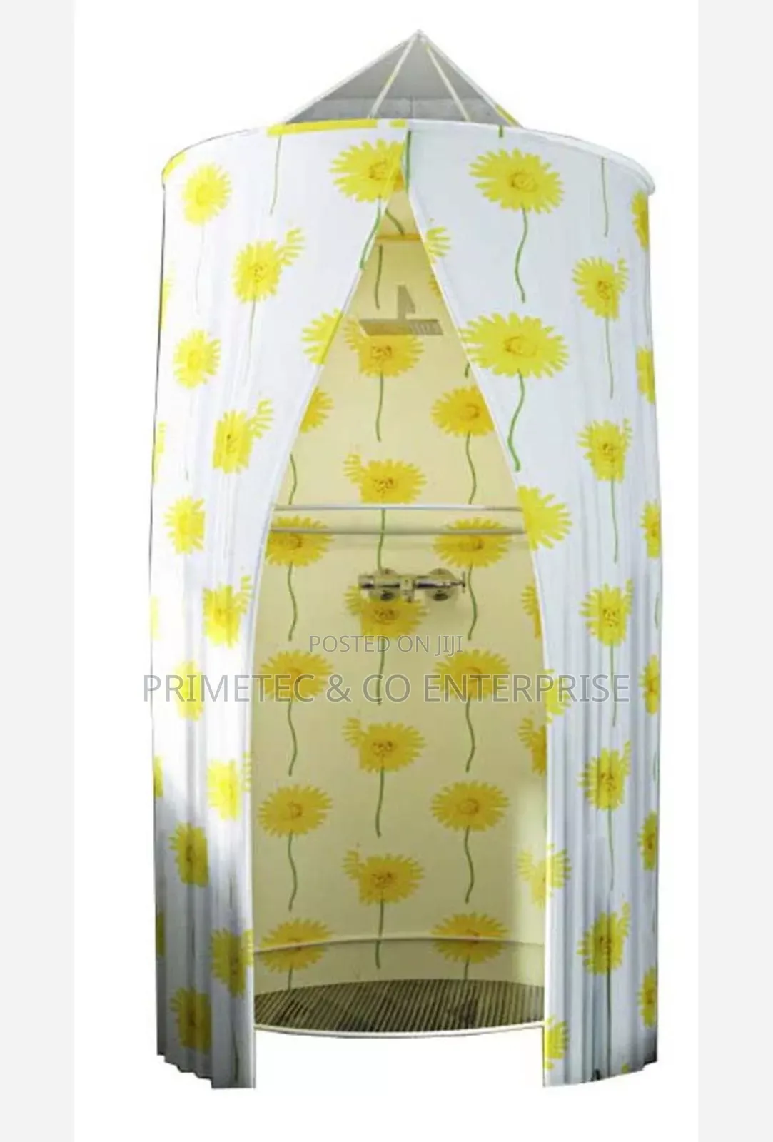 *Portable Foldable Round Waterproof Fabric Shower Cubicle