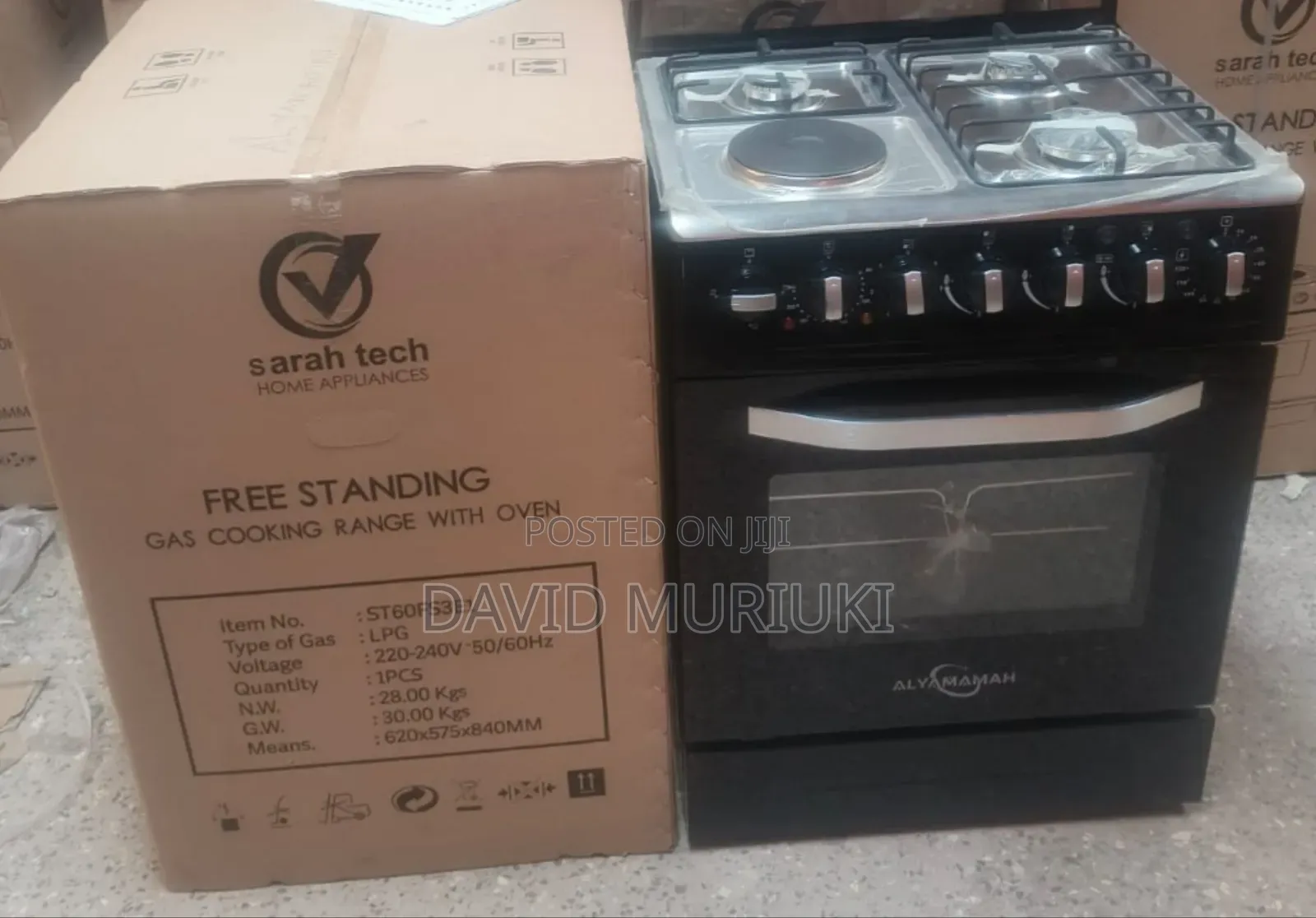 3+1 Sarahtech 60*60 Standing Cooker