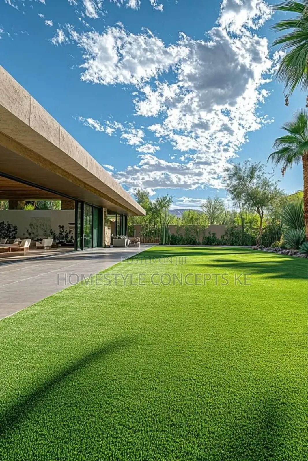 Modern Wall Decorative Artificial Flowers Grass Backdrops Services