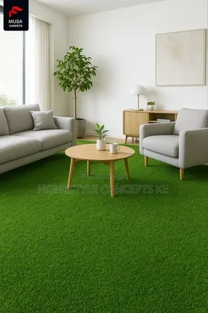 Modern Wall Decorative Backdrops Artificial Grass Flowers Carpet
