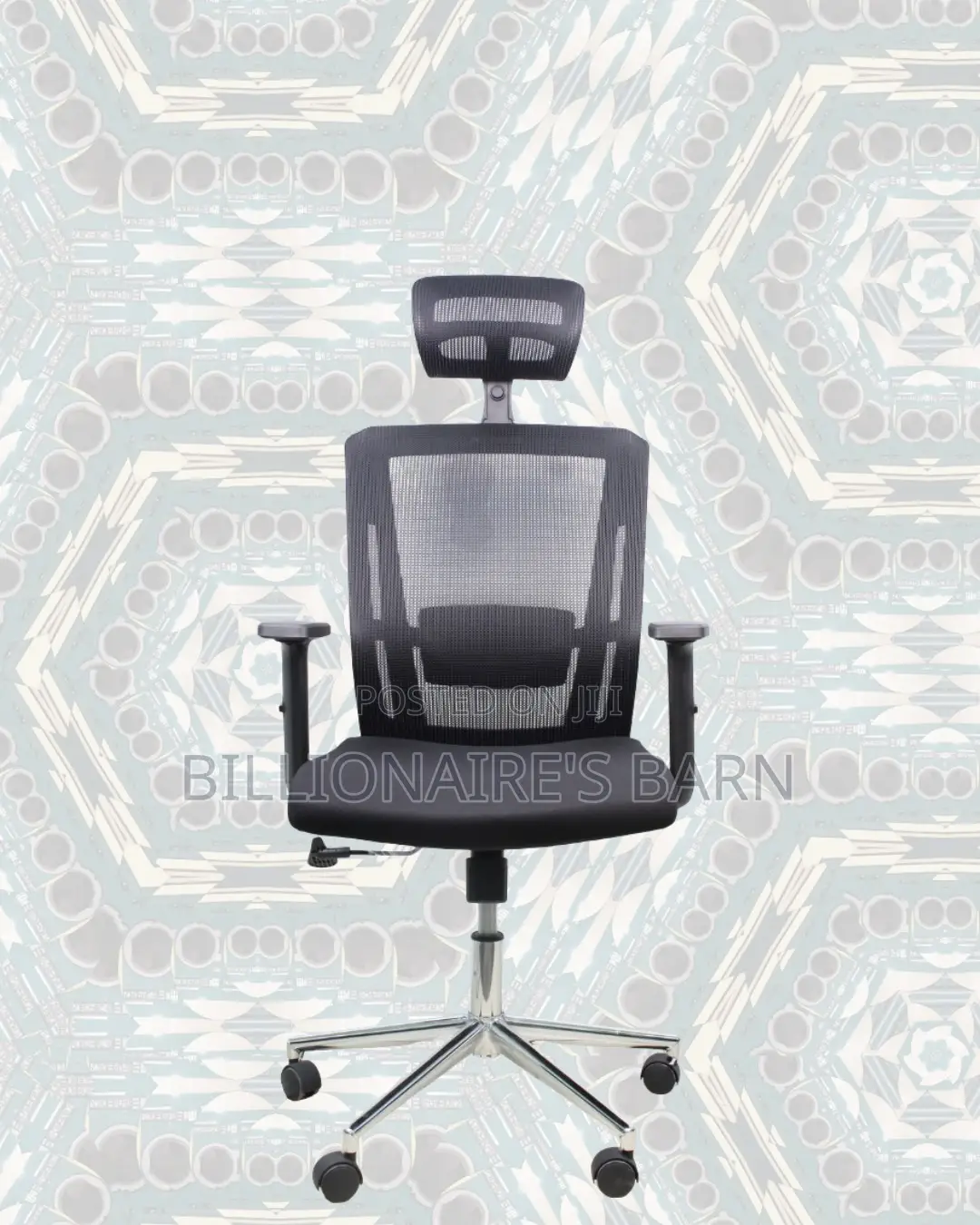 Ergonomic Mesh Chair With Headrest | for Nairobi Remote Offices