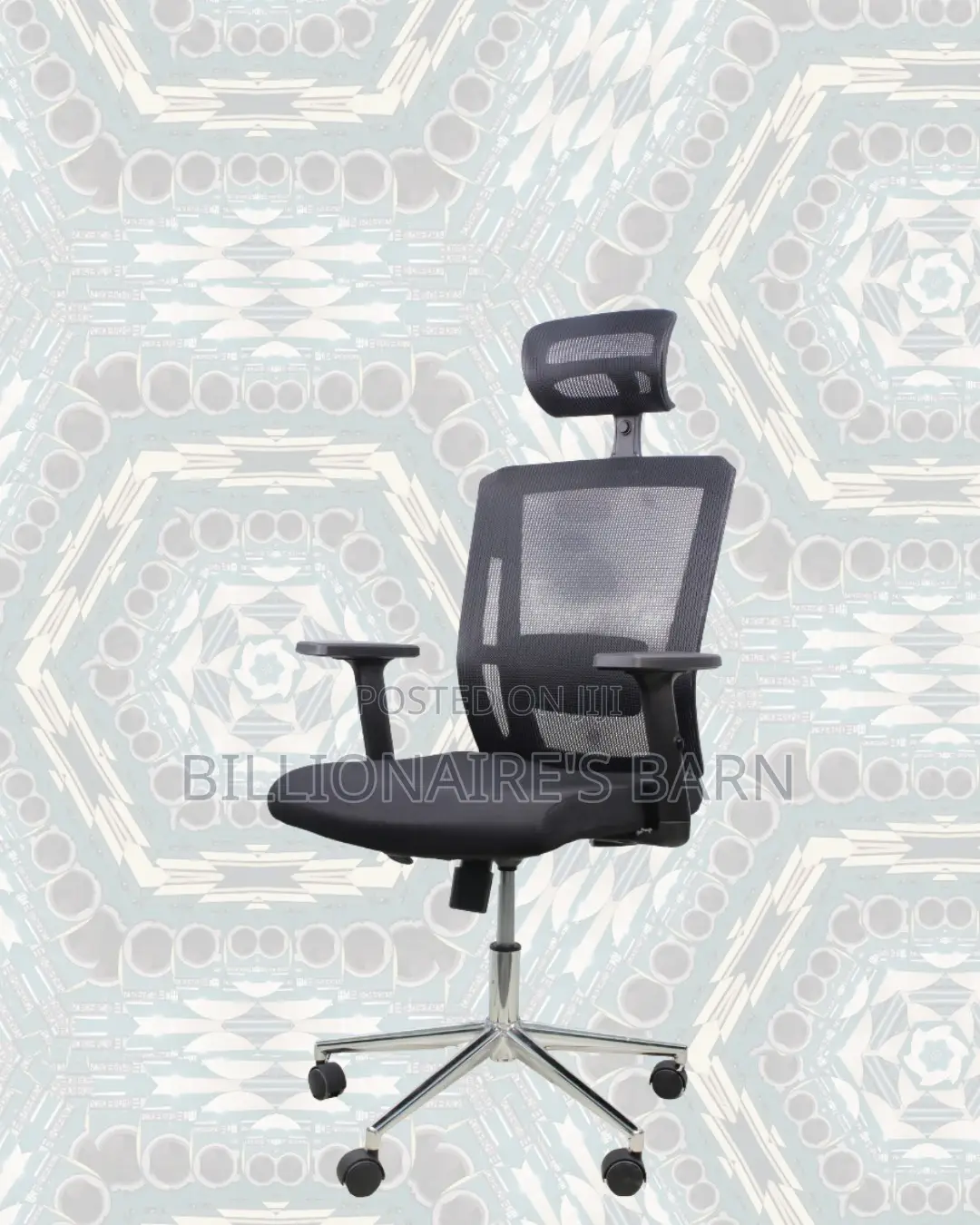 Ergonomic Mesh Chair With Headrest | for Nairobi Remote Offices