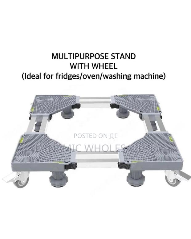 Adjustable Multipurpose Appliance Stand With Wheels - main view