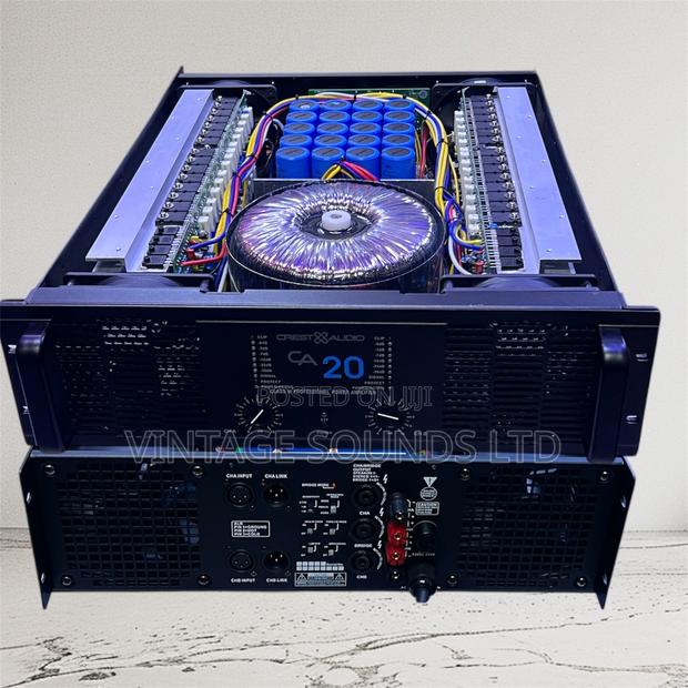 Crest Audio Ca20 Professional Power Amplifier Class H ( 8000watts ) - main view