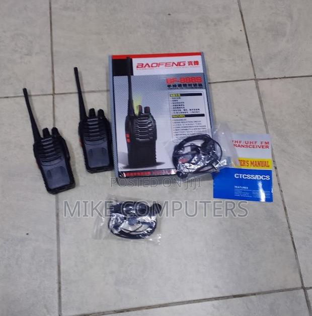 Baofeng Bf-888s 16ch 5km Range Rechargeable Handheld Walkie Talkie