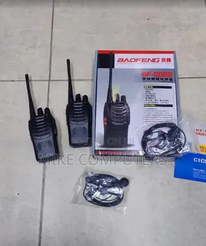 Baofeng Bf-888s 5km Long Range 16ch Two-Way Communication Radio Pack