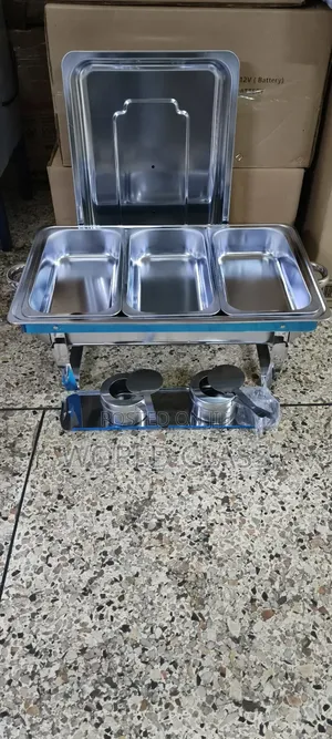 Stainless Steel Chafing Dish Tripple Tray