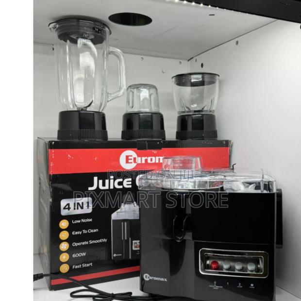 Euromax 600w 4-in-1 Food Processor – Compact Multifunctional