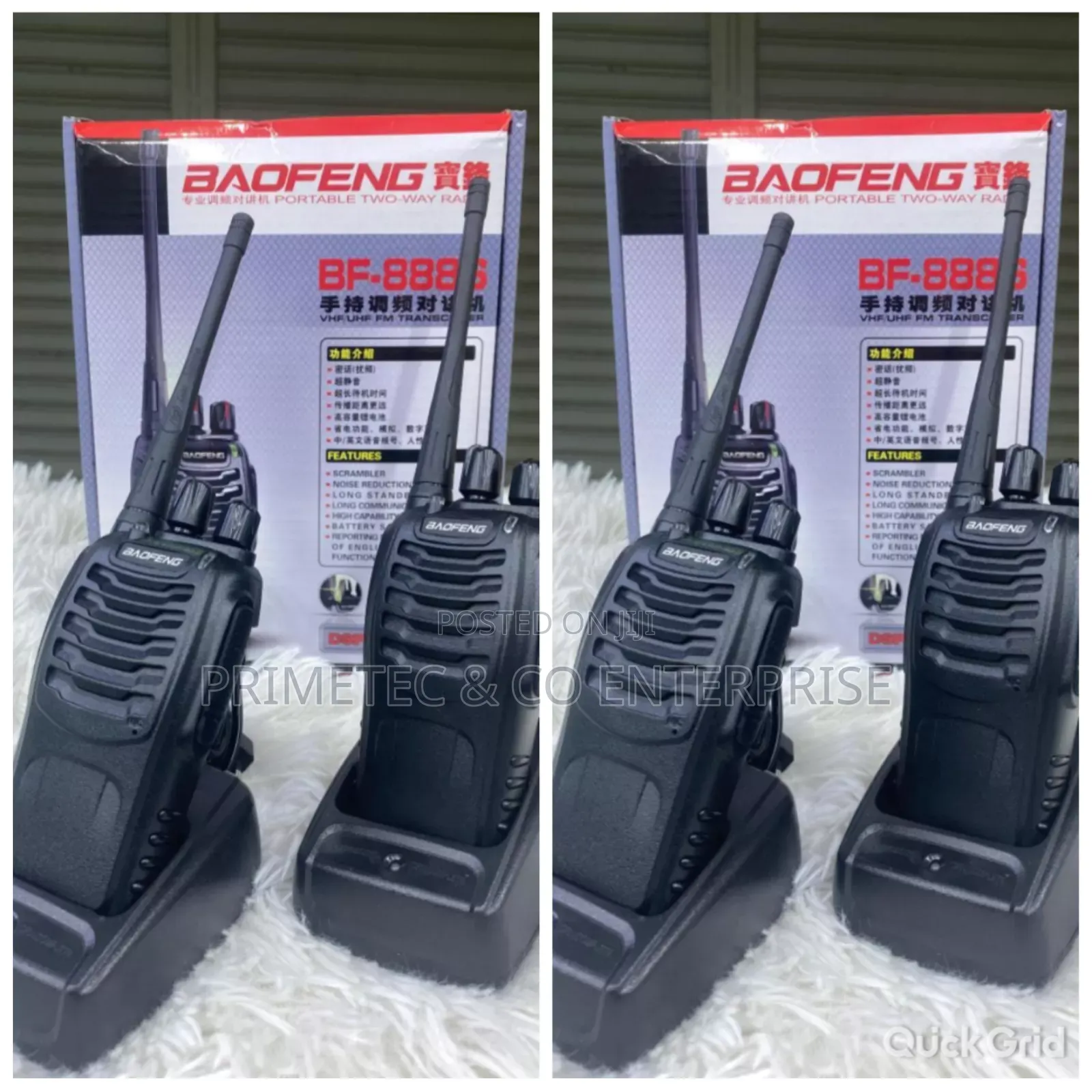 Baofeng Bf-888s Uhf 2-Way Radio Handheld Walkie Talkie