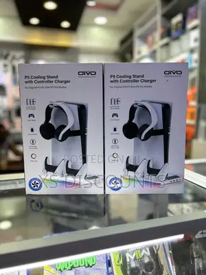 Cooling Stand for Ps5 Slim and Pro With Pad Charging Dock