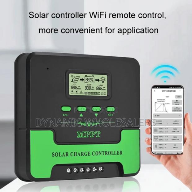 10ah MPPT Solar Charge Controller - main view