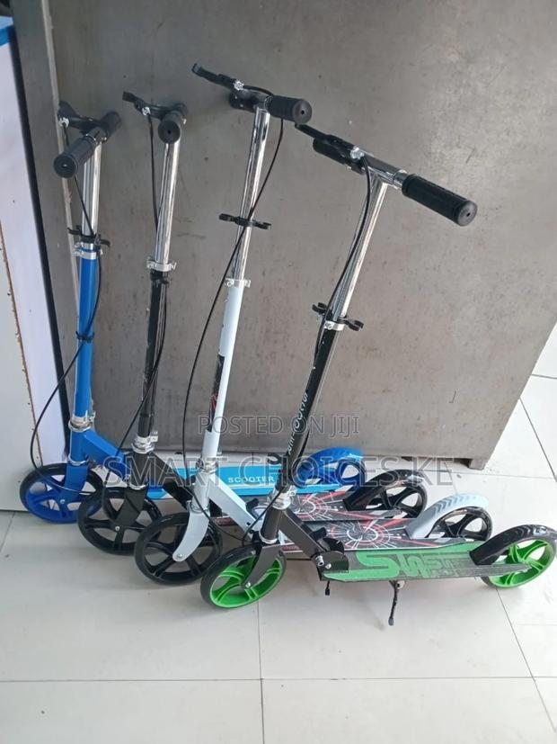Foldable Metallic Scooters