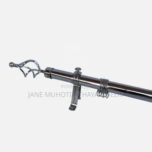 Curtain Rods 
Available