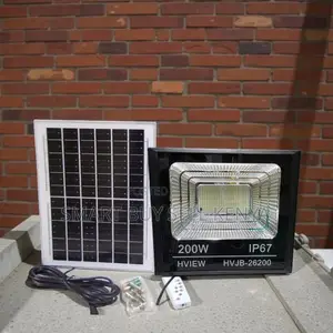 200w Watts Ip67 Water Proof Dusk to Dawn Led Solar Flood Light