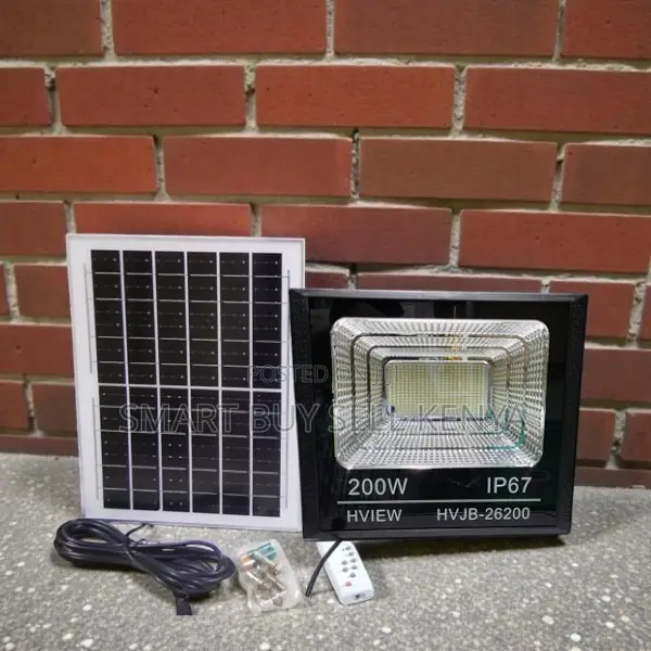 Energy Saving 200w Watts Ip67 Water Proof Led Solar Flood Light