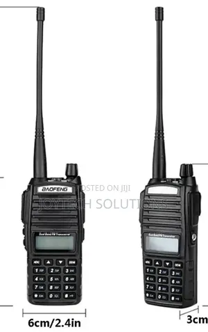 Uv-82 Dual Band Handheld Transceiver Walkie Talkie - 8-10 Km.