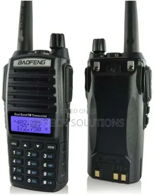 Uv-82 Dual Band Handheld Transceiver Walkie Talkie - 8-10 Km.