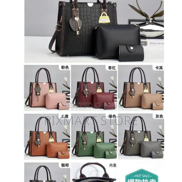 Stylish 3-in-1 Corporate Women Handbags - Multi-Color Options