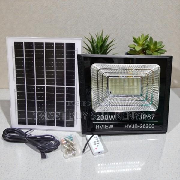Multiple Control 200w Watts Ip67 High Power Led Solar Flood Light - main view