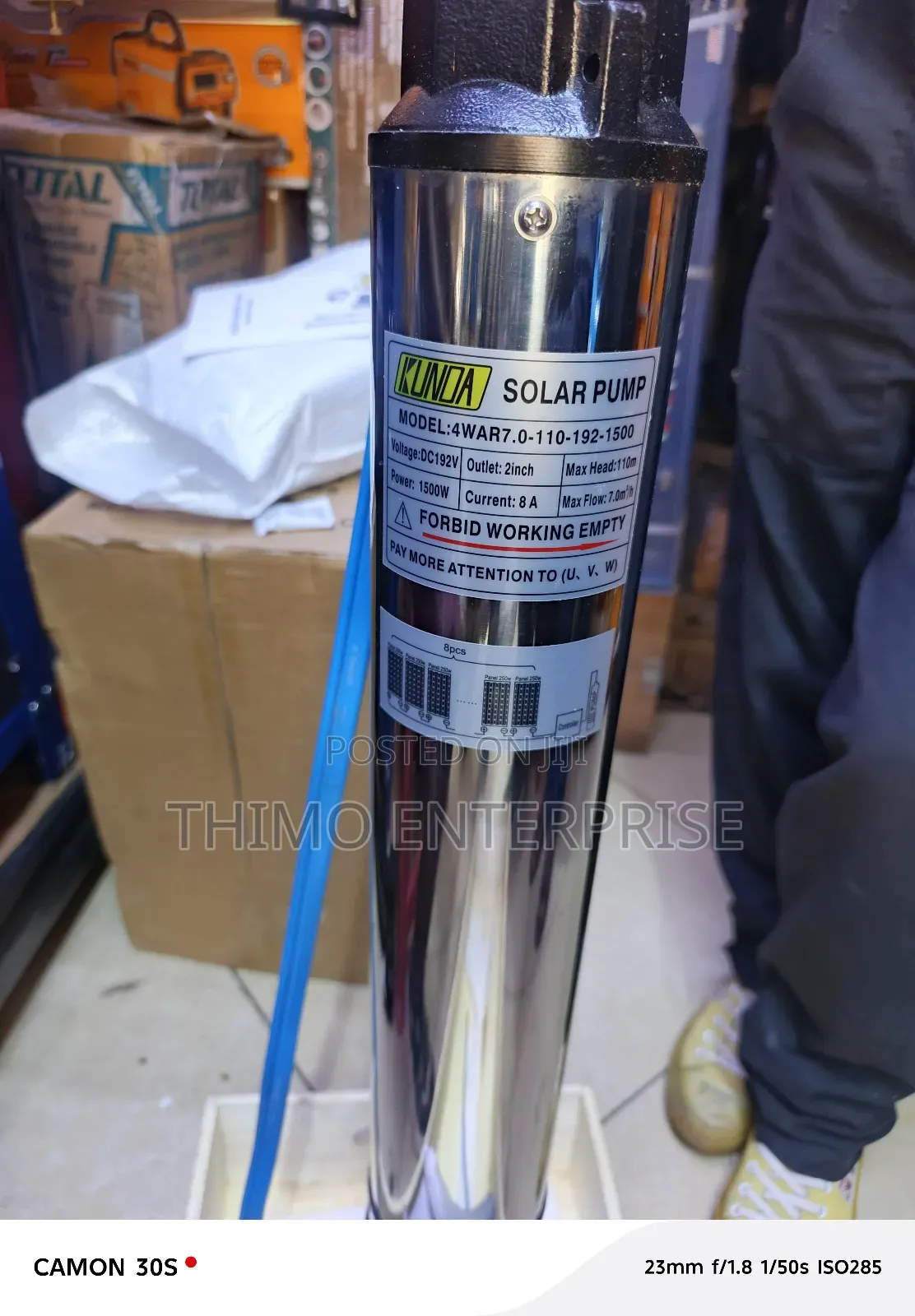 Solar Pump 110m