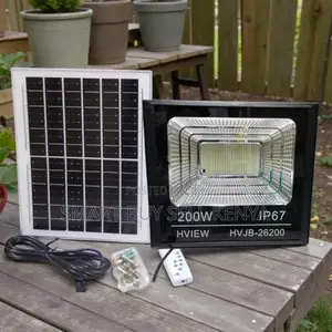 Light Control 200w Watts Ip67 Dusk to Dawn Led Solar Flood Light