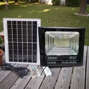 Automatic Lighting 200w Watts Ip67 High Power Led Solar Flood Light